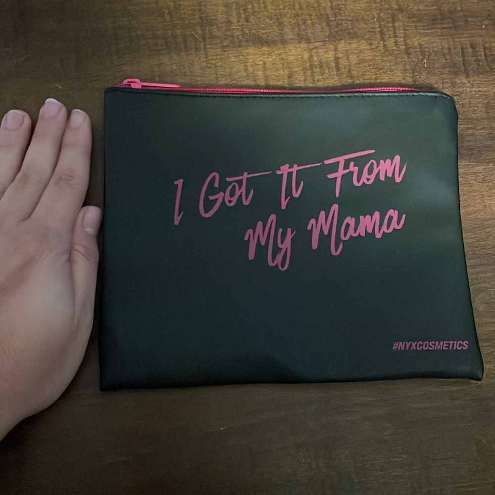 NYX Cosmetics makeup bag